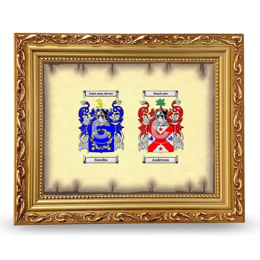 Anniversary Framed - Gold