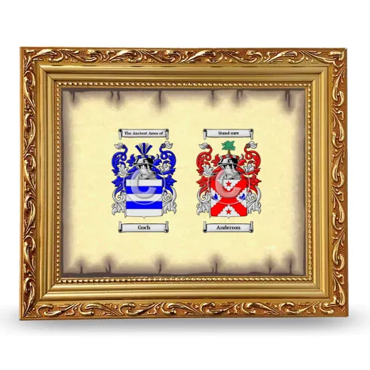 Anniversary Framed - Gold