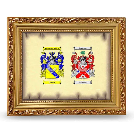 Anniversary Framed - Gold