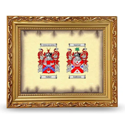 Anniversary Framed - Gold