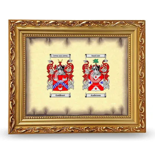 Anniversary Framed - Gold