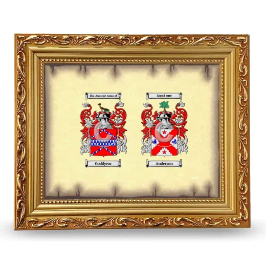 Anniversary Framed - Gold