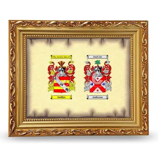 Anniversary Framed - Gold