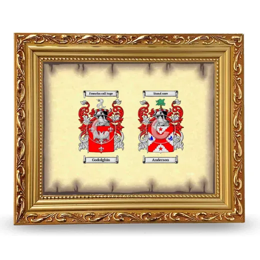 Anniversary Framed - Gold