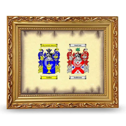 Anniversary Framed - Gold