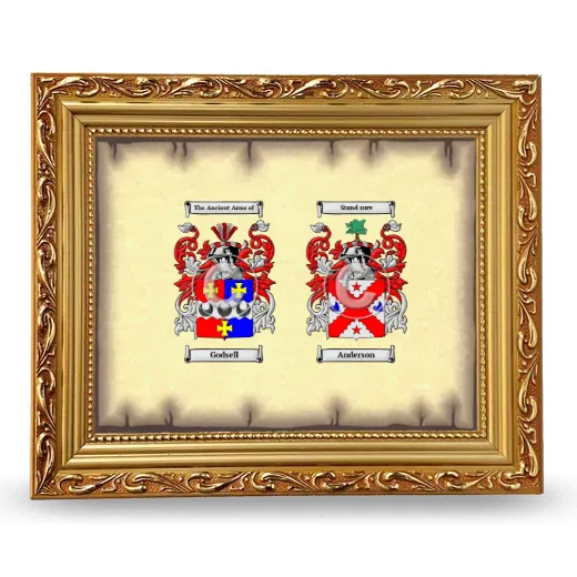 Anniversary Framed - Gold