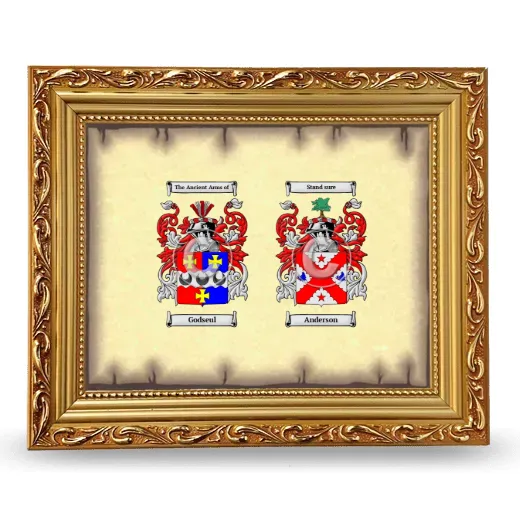 Anniversary Framed - Gold