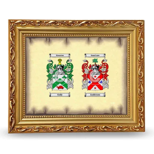 Anniversary Framed - Gold