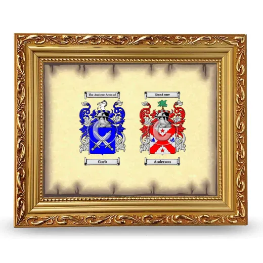 Anniversary Framed - Gold