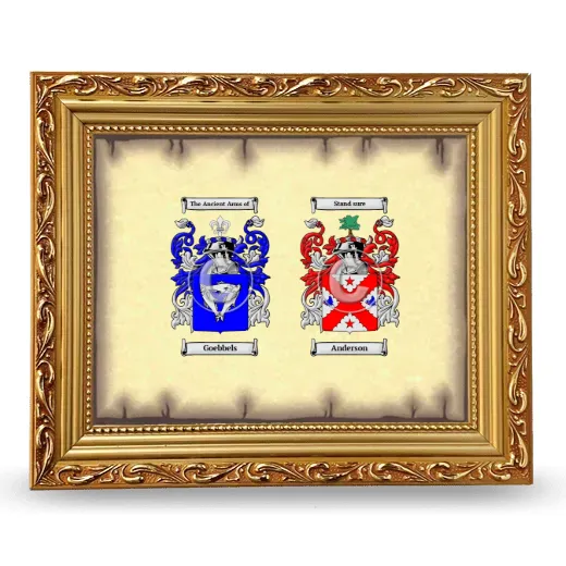 Anniversary Framed - Gold