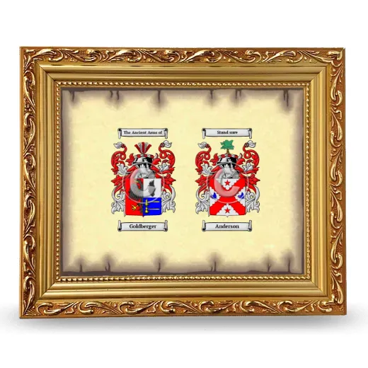 Anniversary Framed - Gold