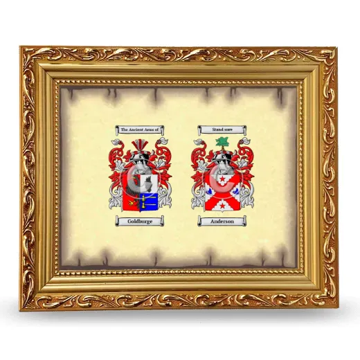 Anniversary Framed - Gold