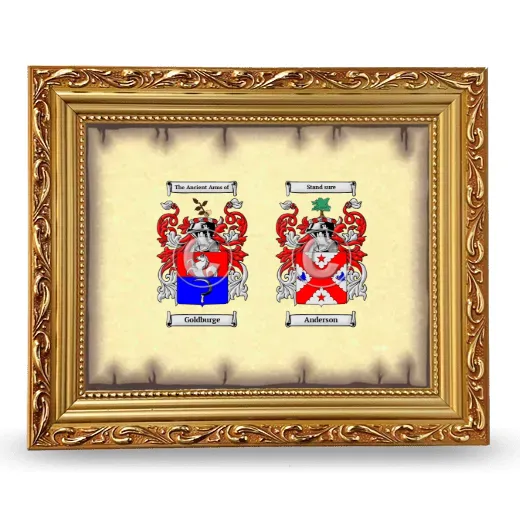 Anniversary Framed - Gold