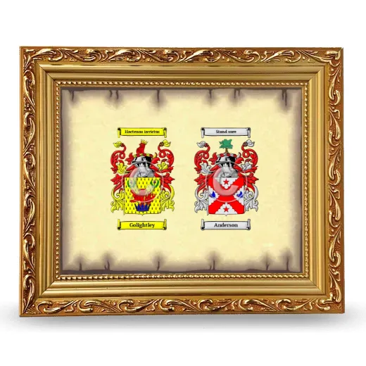 Anniversary Framed - Gold