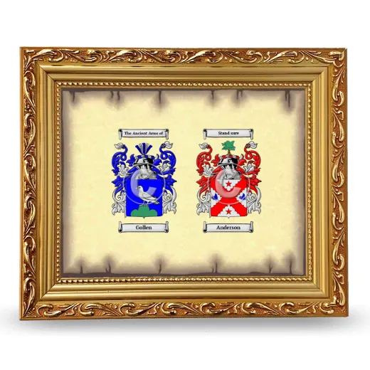 Anniversary Framed - Gold