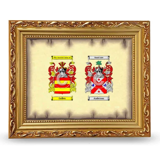 Anniversary Framed - Gold