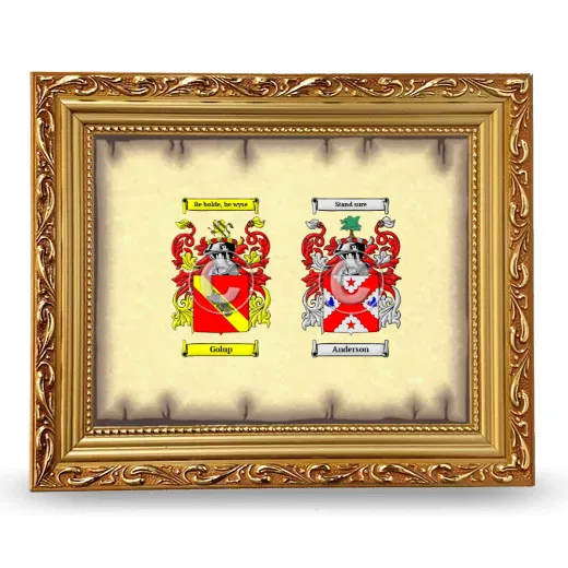 Anniversary Framed - Gold