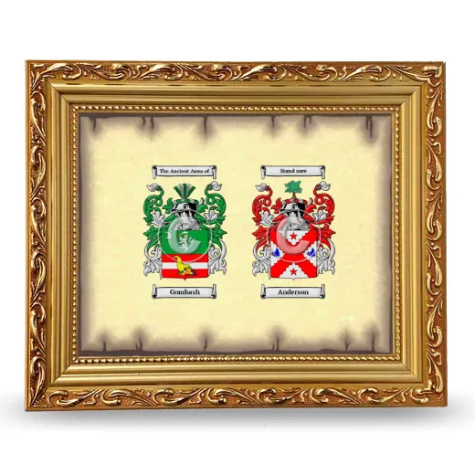 Anniversary Framed - Gold