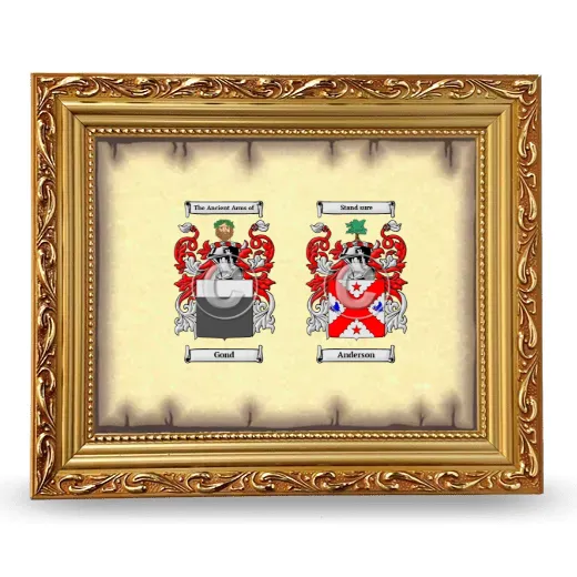 Anniversary Framed - Gold