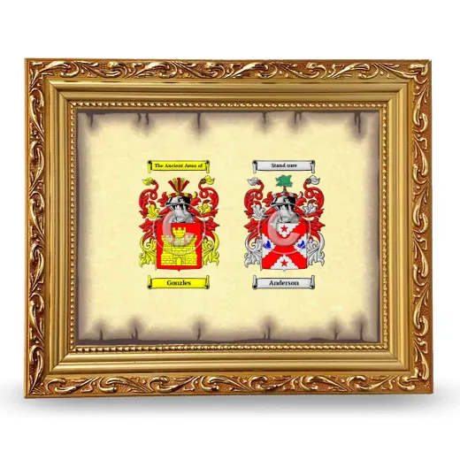 Anniversary Framed - Gold