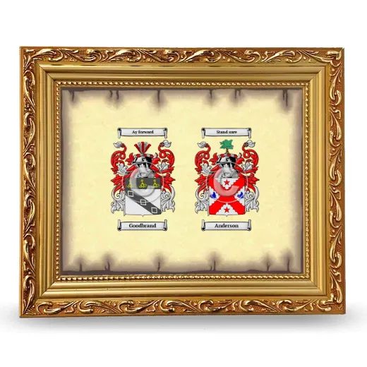 Anniversary Framed - Gold