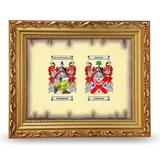 Anniversary Framed - Gold