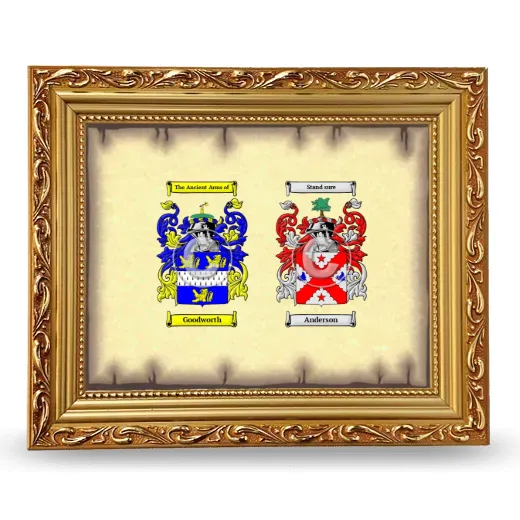 Anniversary Framed - Gold