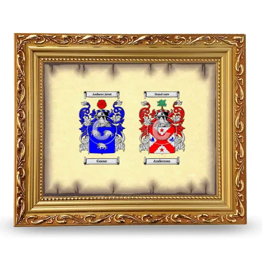 Anniversary Framed - Gold