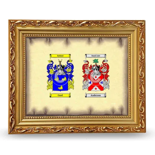 Anniversary Framed - Gold