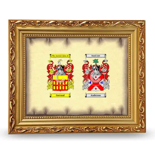 Anniversary Framed - Gold