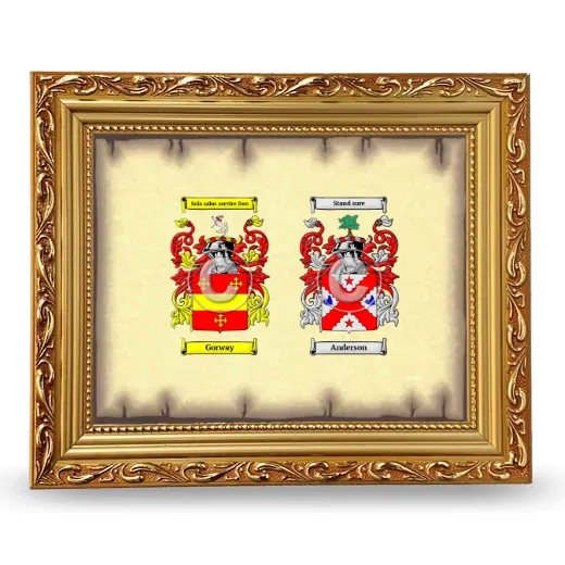 Anniversary Framed - Gold