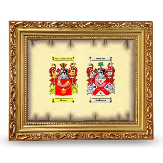 Anniversary Framed - Gold