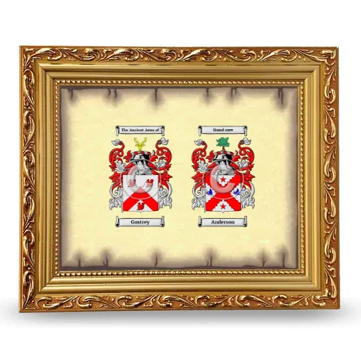 Anniversary Framed - Gold