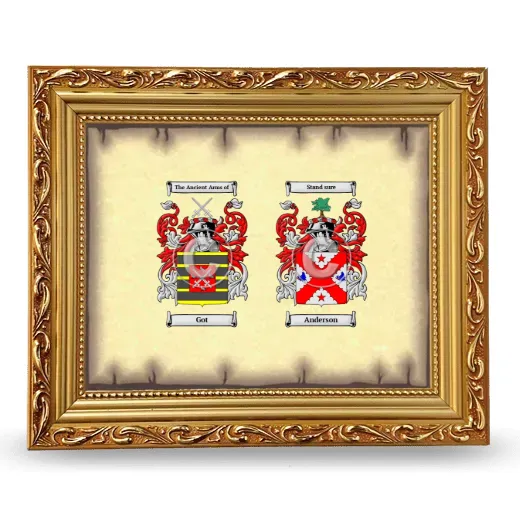 Anniversary Framed - Gold