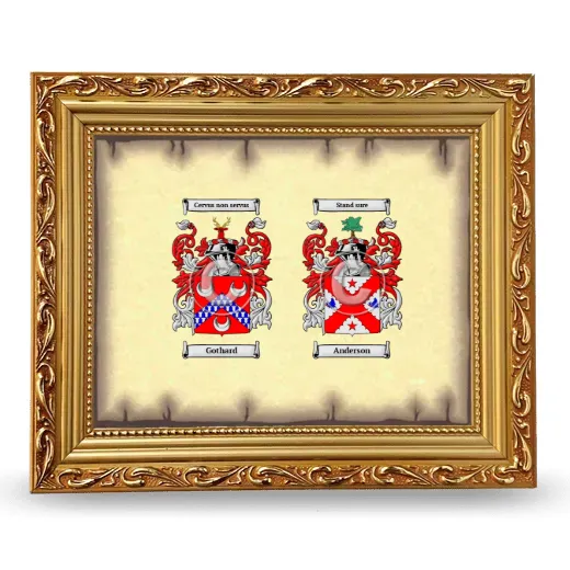 Anniversary Framed - Gold