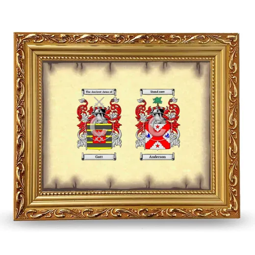 Anniversary Framed - Gold