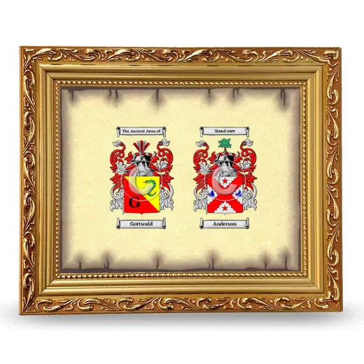 Anniversary Framed - Gold