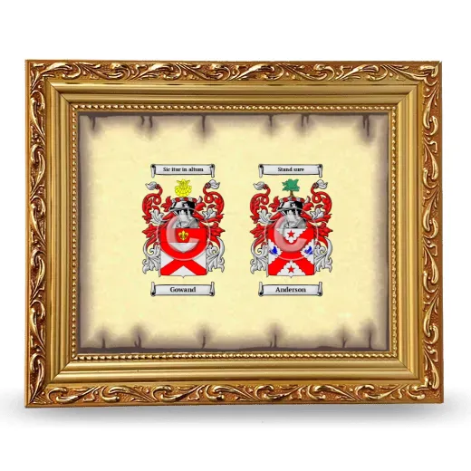 Anniversary Framed - Gold