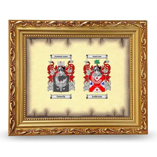 Anniversary Framed - Gold