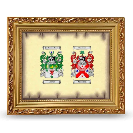 Anniversary Framed - Gold