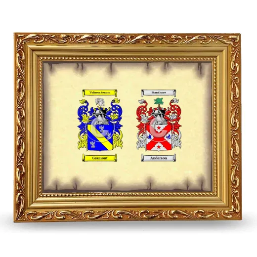 Anniversary Framed - Gold