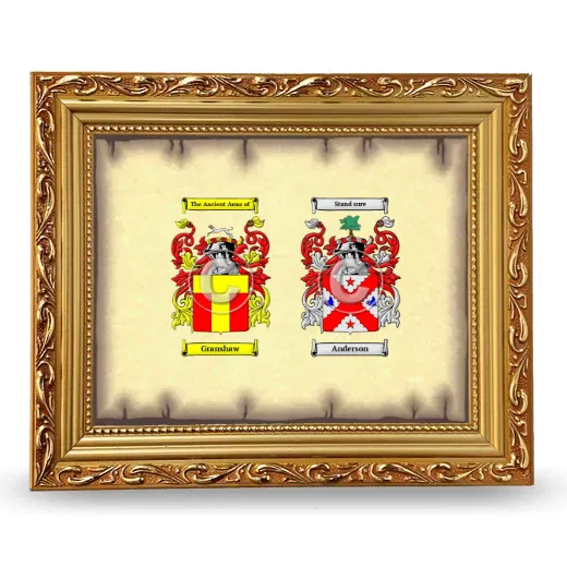 Anniversary Framed - Gold