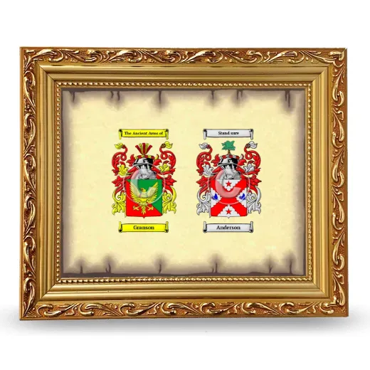 Anniversary Framed - Gold