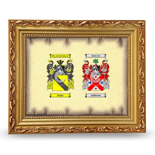 Anniversary Framed - Gold