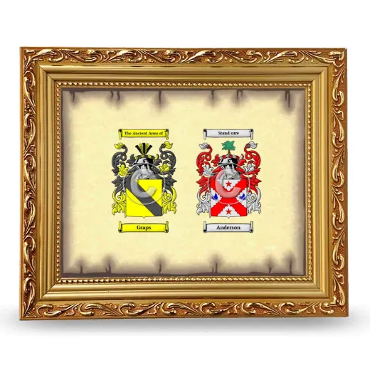 Anniversary Framed - Gold