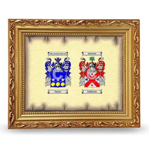 Anniversary Framed - Gold