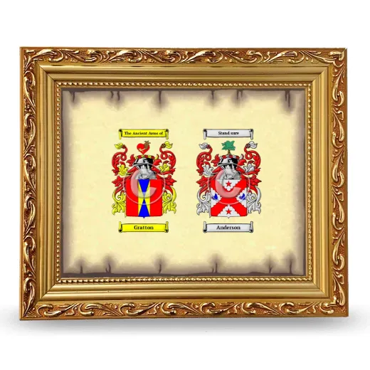 Anniversary Framed - Gold