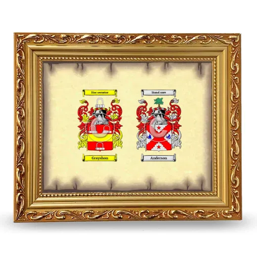 Anniversary Framed - Gold