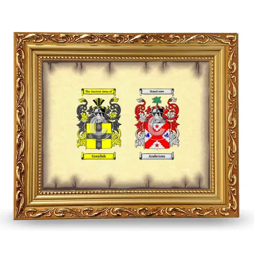 Anniversary Framed - Gold