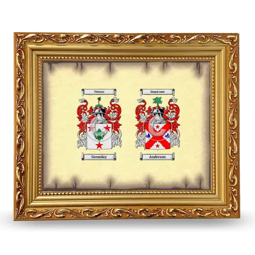 Anniversary Framed - Gold